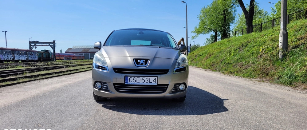 Peugeot 5008 cena 23900 przebieg: 158000, rok produkcji 2010 z Chojnice małe 106